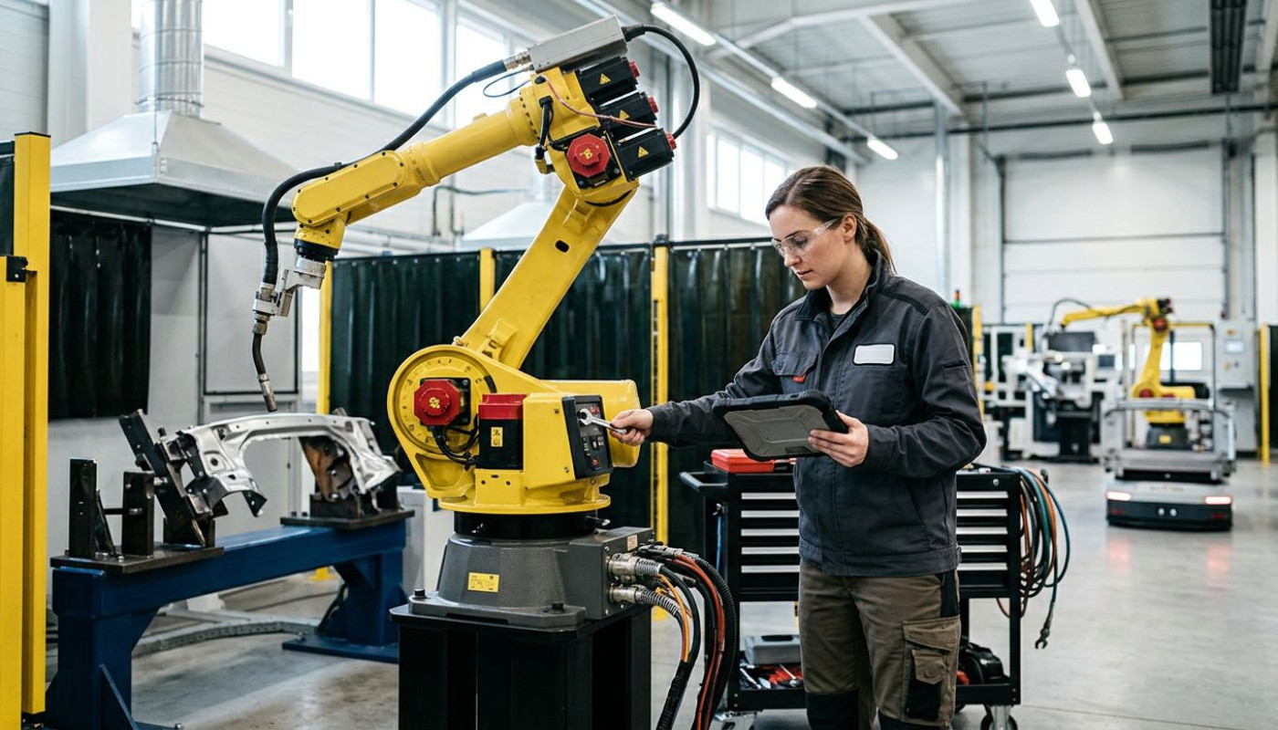 Soldadura moderna: desafíos del mantenimiento en la era de la automatización